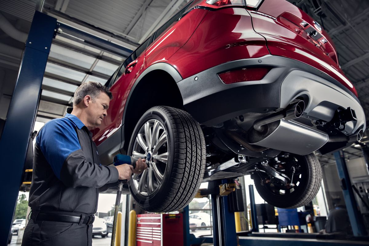 Ford tire rotation service