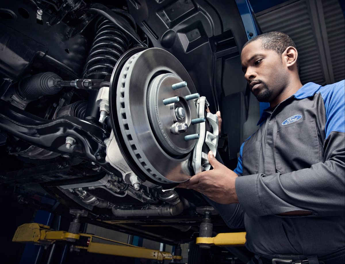 Ford brake inspection and repair