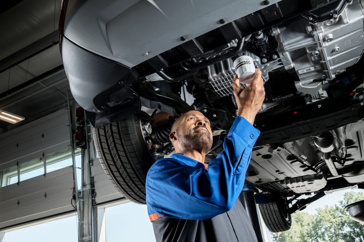 Ford oil change service
