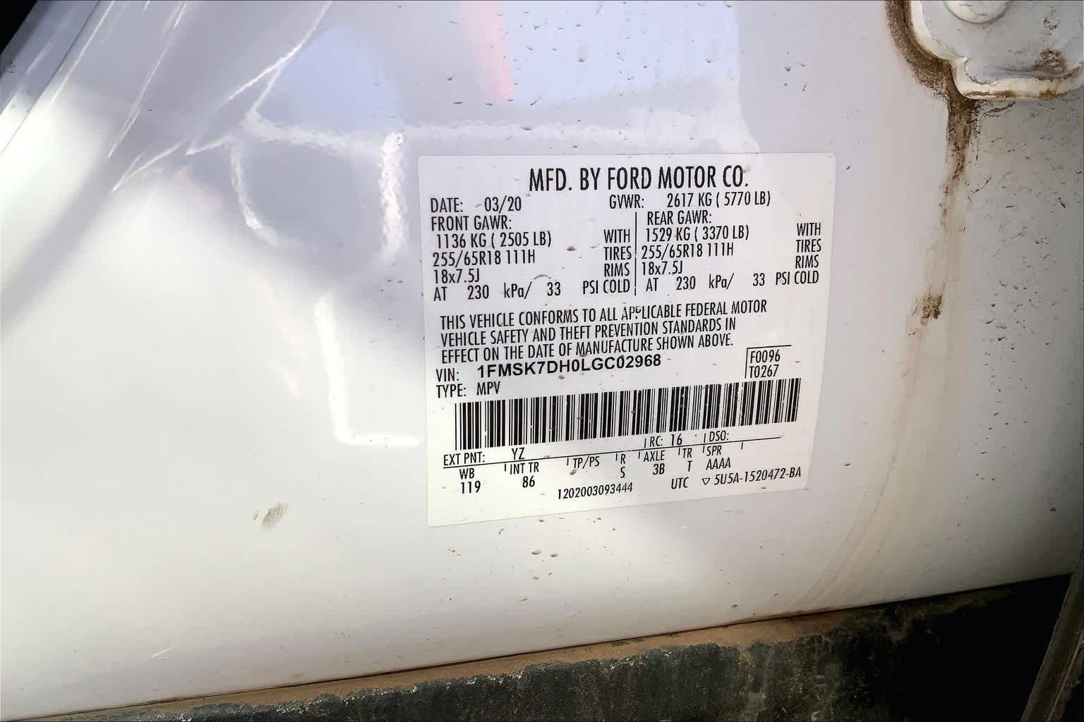 Thumbnail: 2020 Ford Explorer - 20