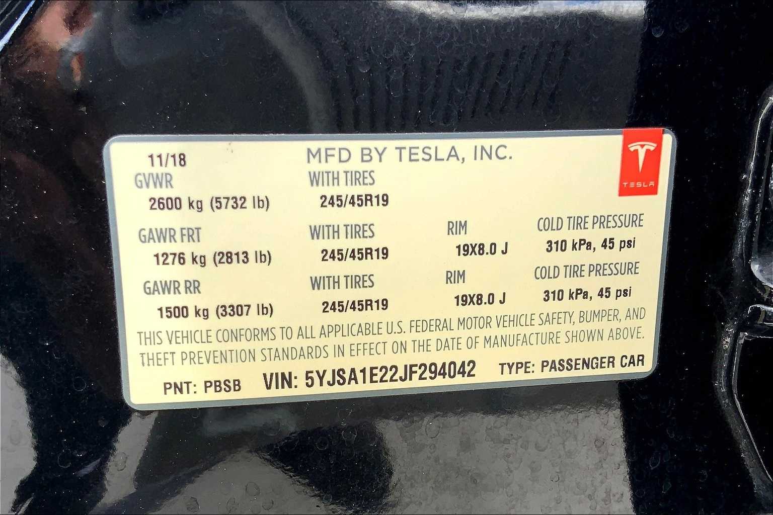 Thumbnail: 2018 Tesla Model S - 20