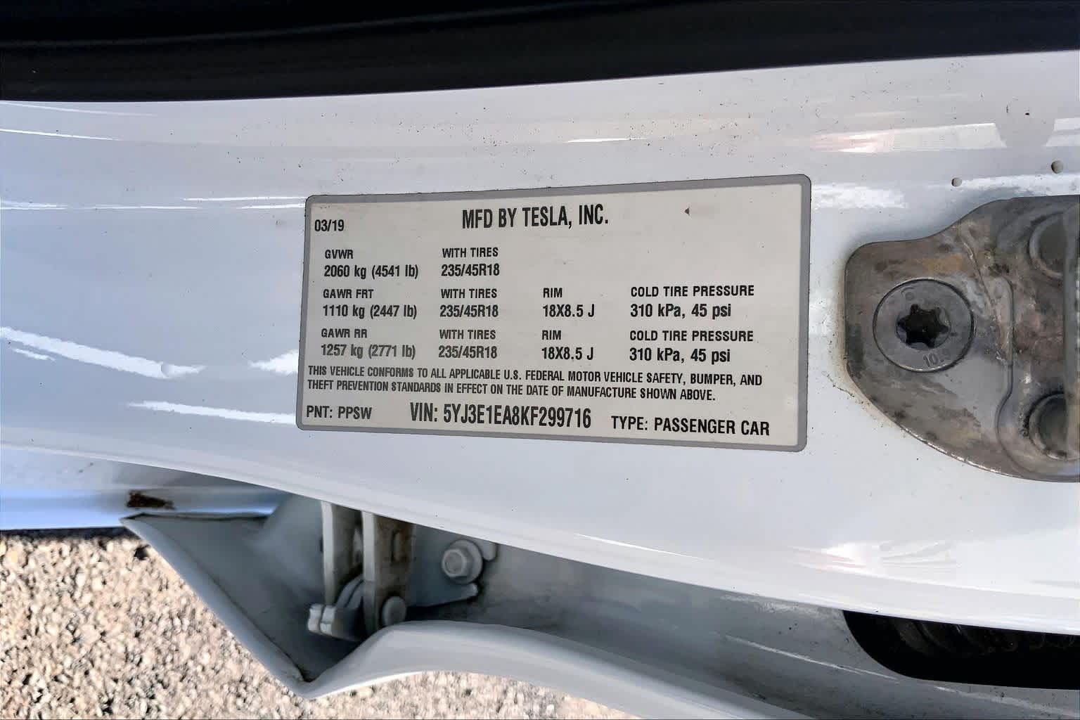 Thumbnail: 2019 Tesla Model 3 - 20