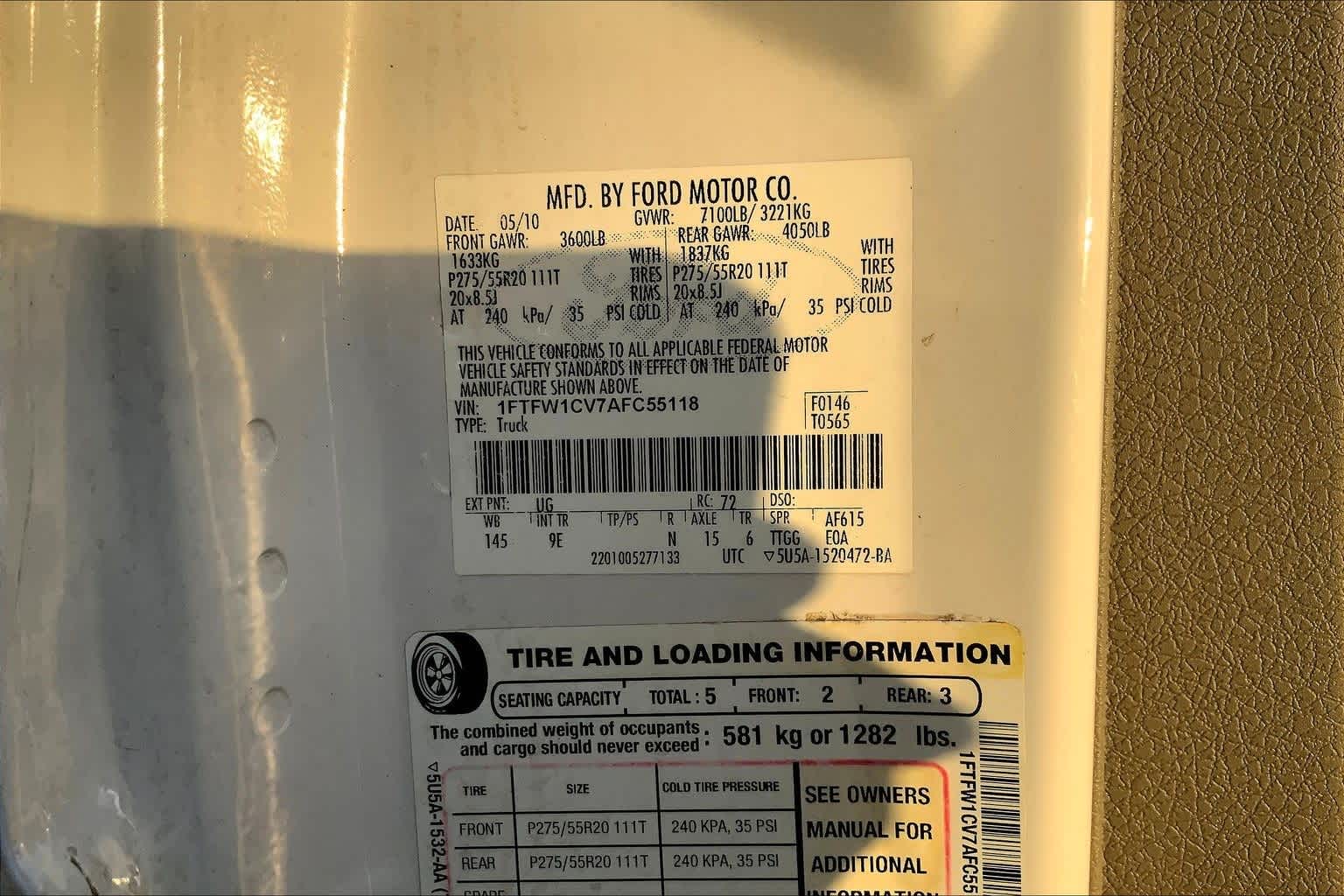 Thumbnail: 2010 Ford F-150 - 20