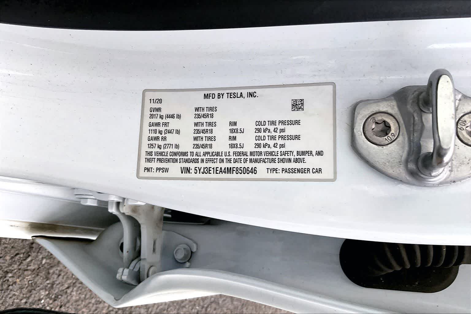 Thumbnail: 2021 Tesla Model 3 - 20