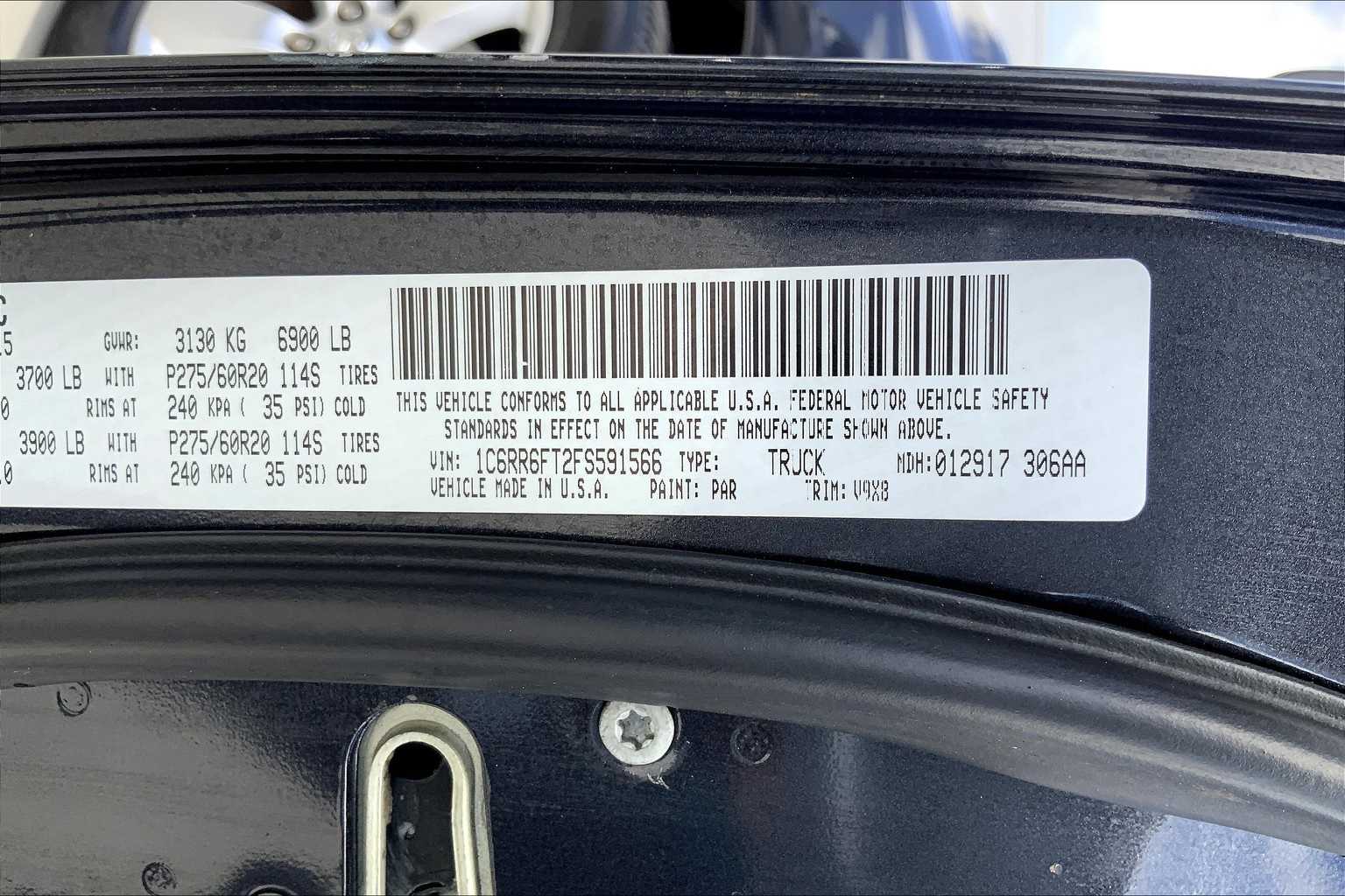 Thumbnail: 2015 RAM 1500 - 20