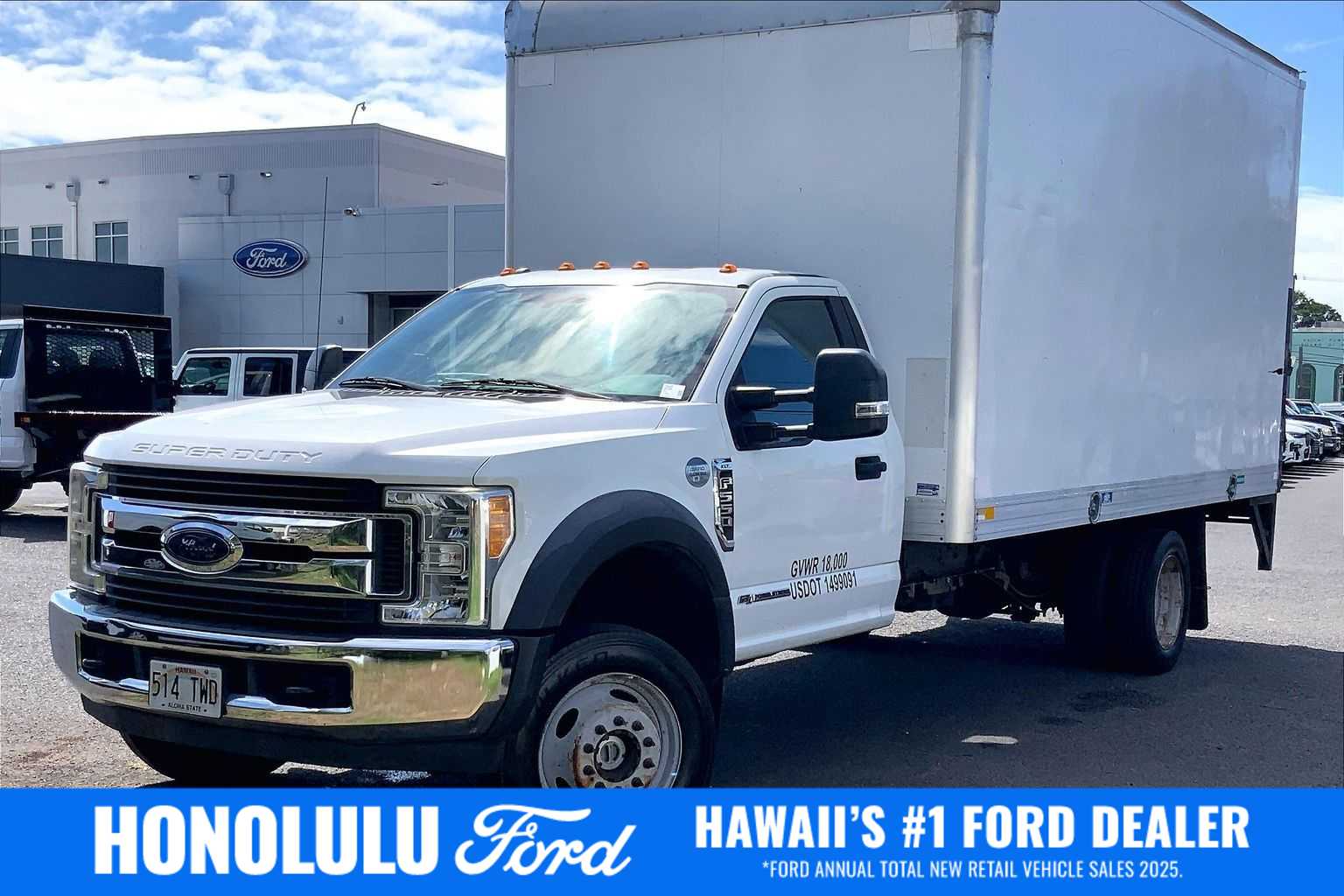 2017 Ford F-550  -
                  Honolulu, HI