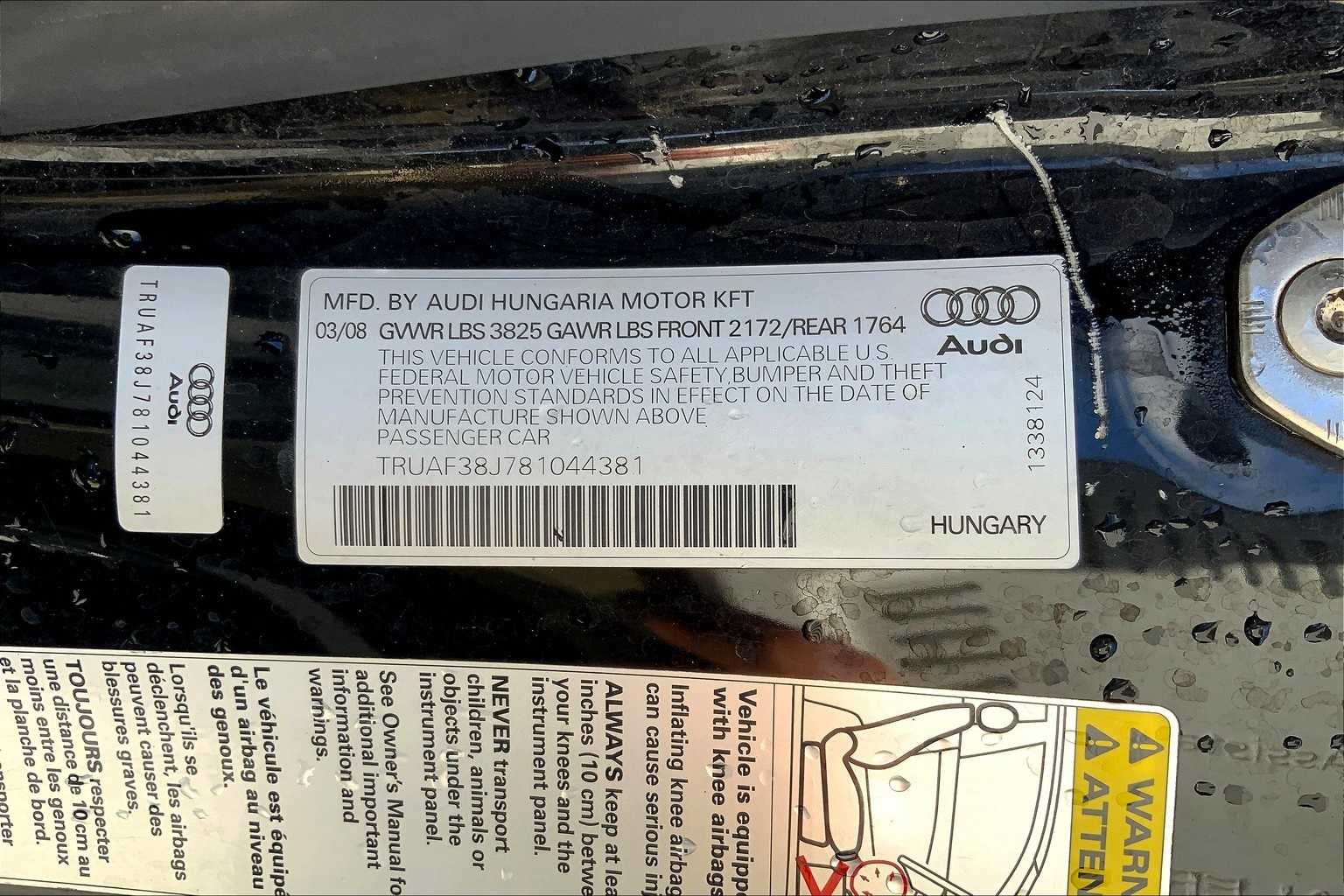 Thumbnail: 2008 Audi TT - 19