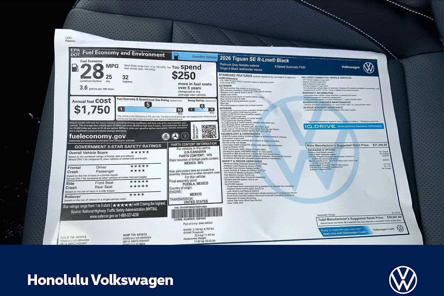 Thumbnail: 2026 Volkswagen Tiguan - 23