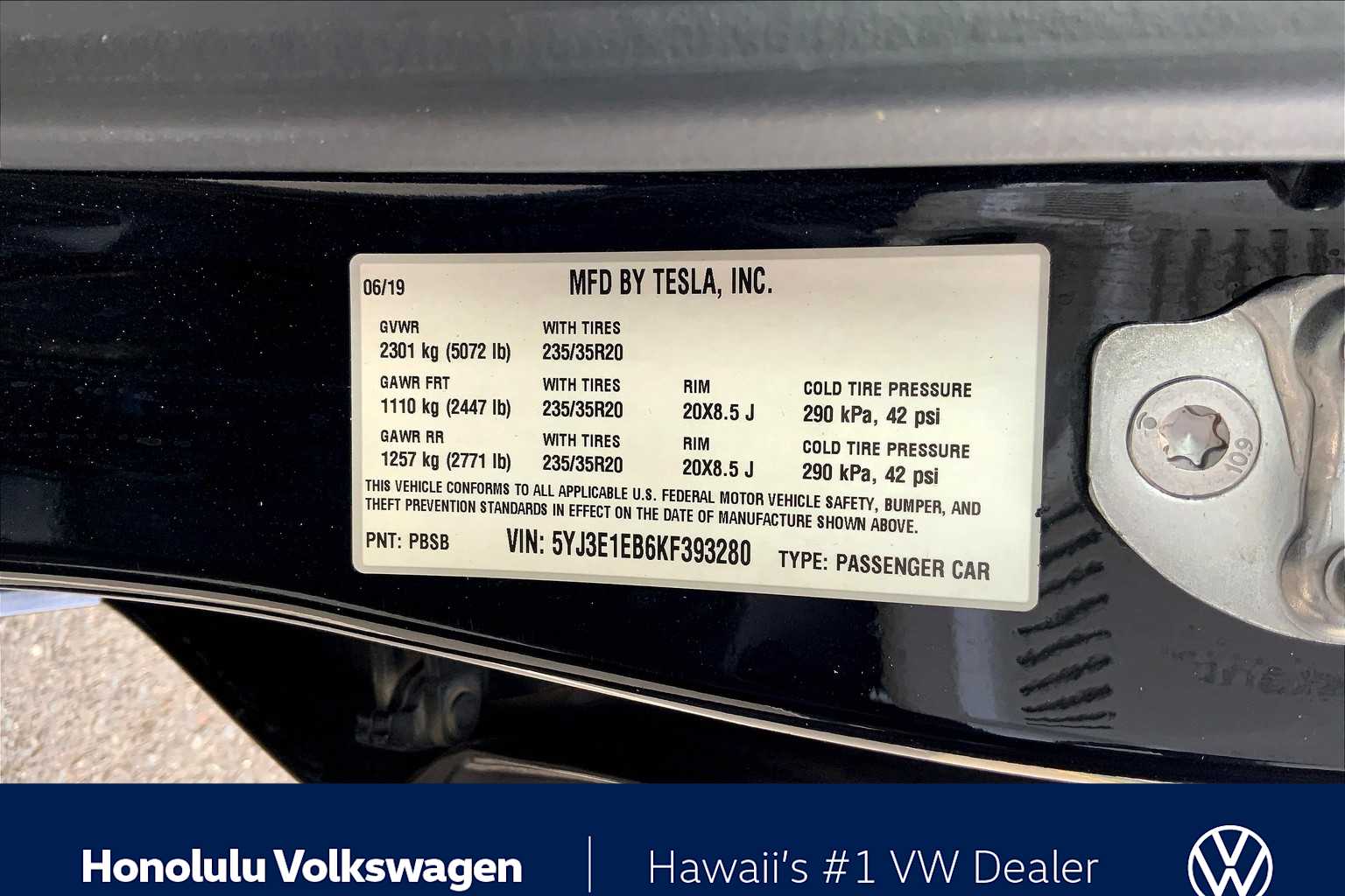 Thumbnail: 2019 Tesla Model 3 - 19