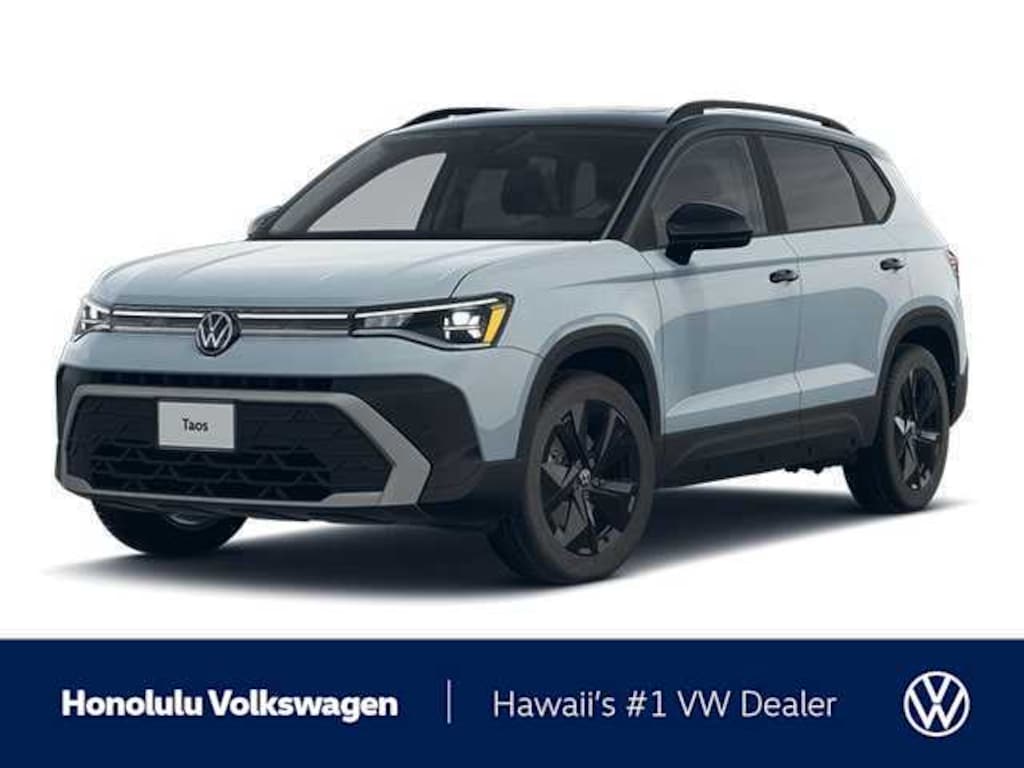 New 2026 Volkswagen Taos 1.5T SE Black SUV