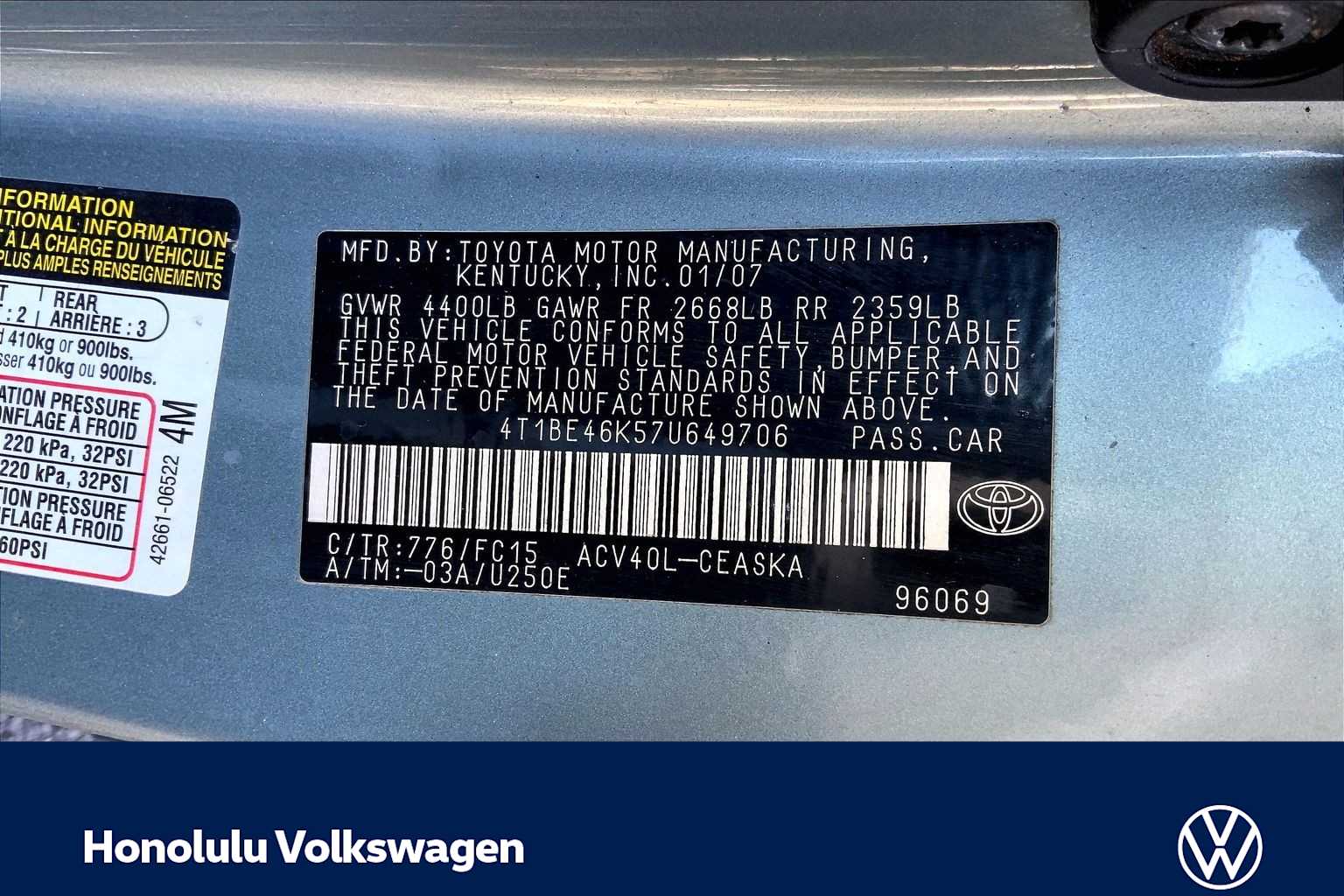 Thumbnail: 2007 Toyota Camry - 19