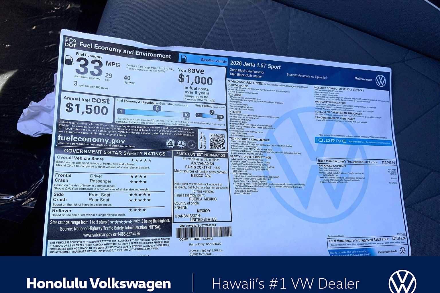 Thumbnail: 2026 Volkswagen Jetta - 23