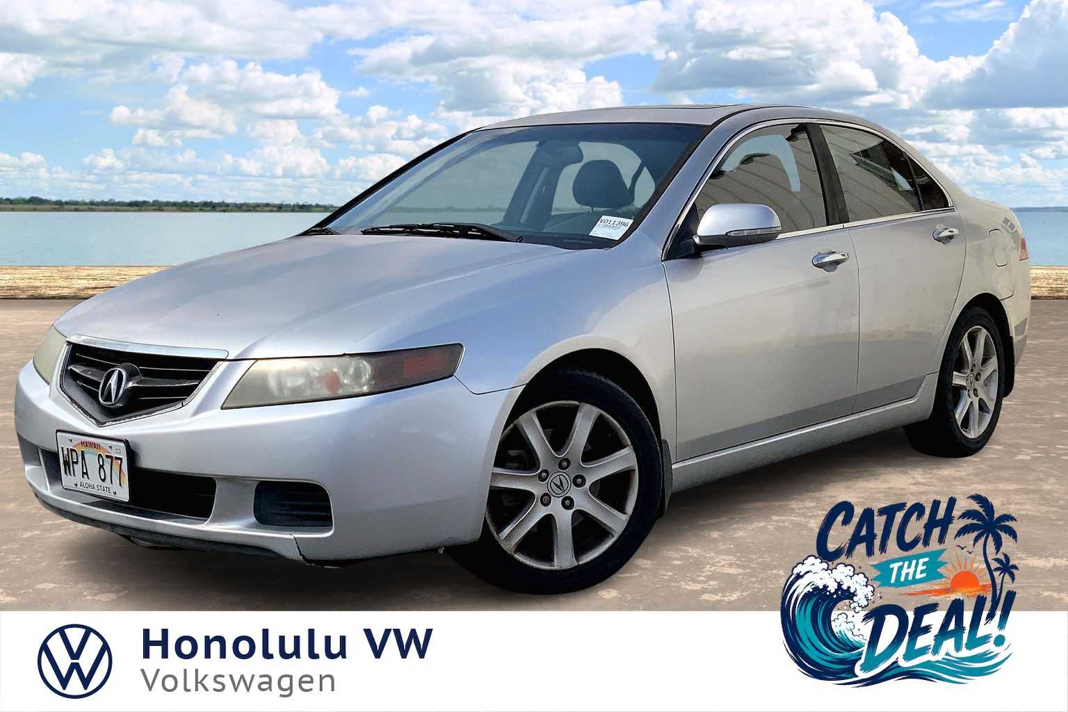 Used 2005 Acura TSX Base with VIN JH4CL96825C011396 for sale in Honolulu, HI