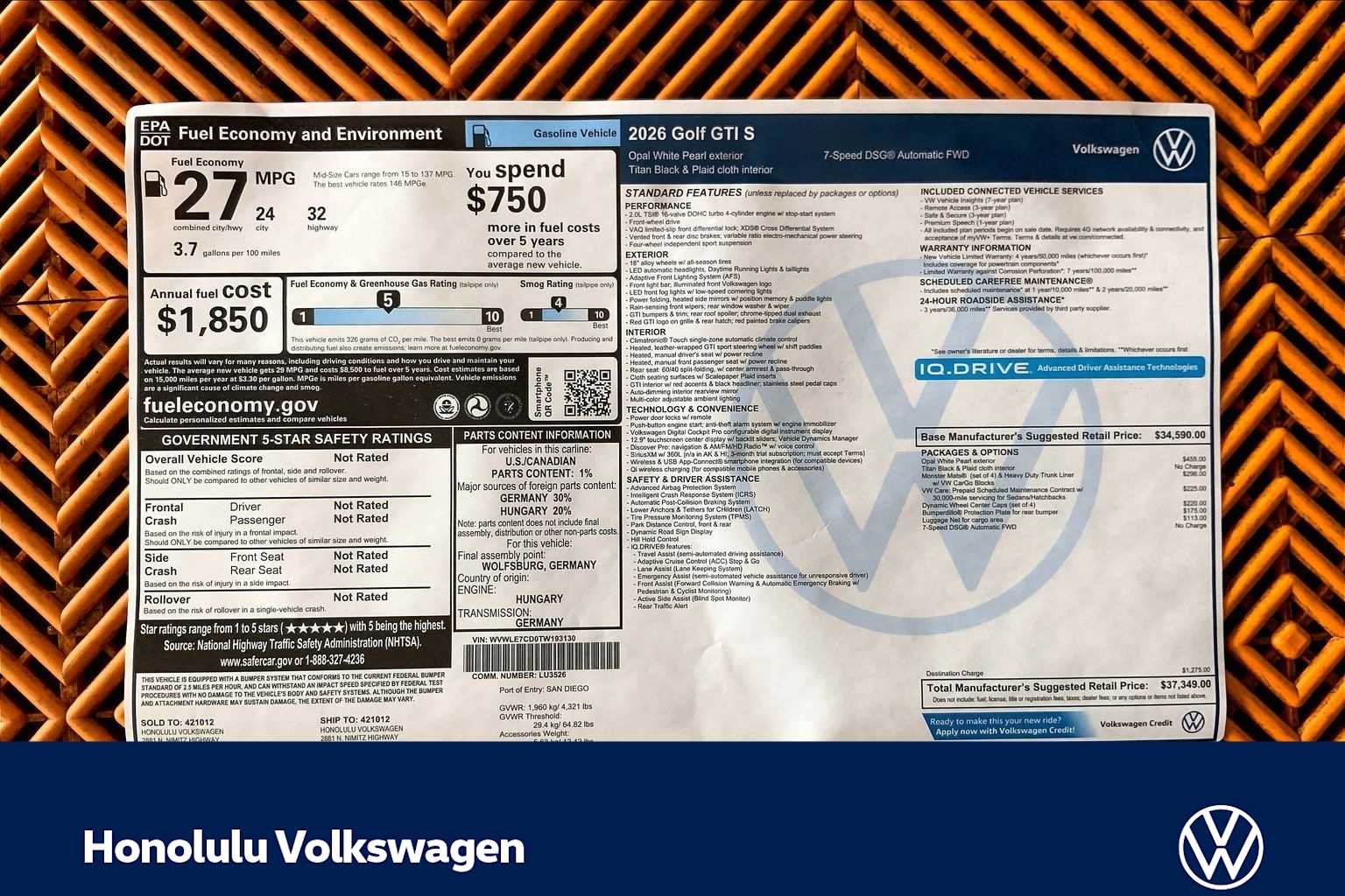 Thumbnail: 2026 Volkswagen Golf - 23