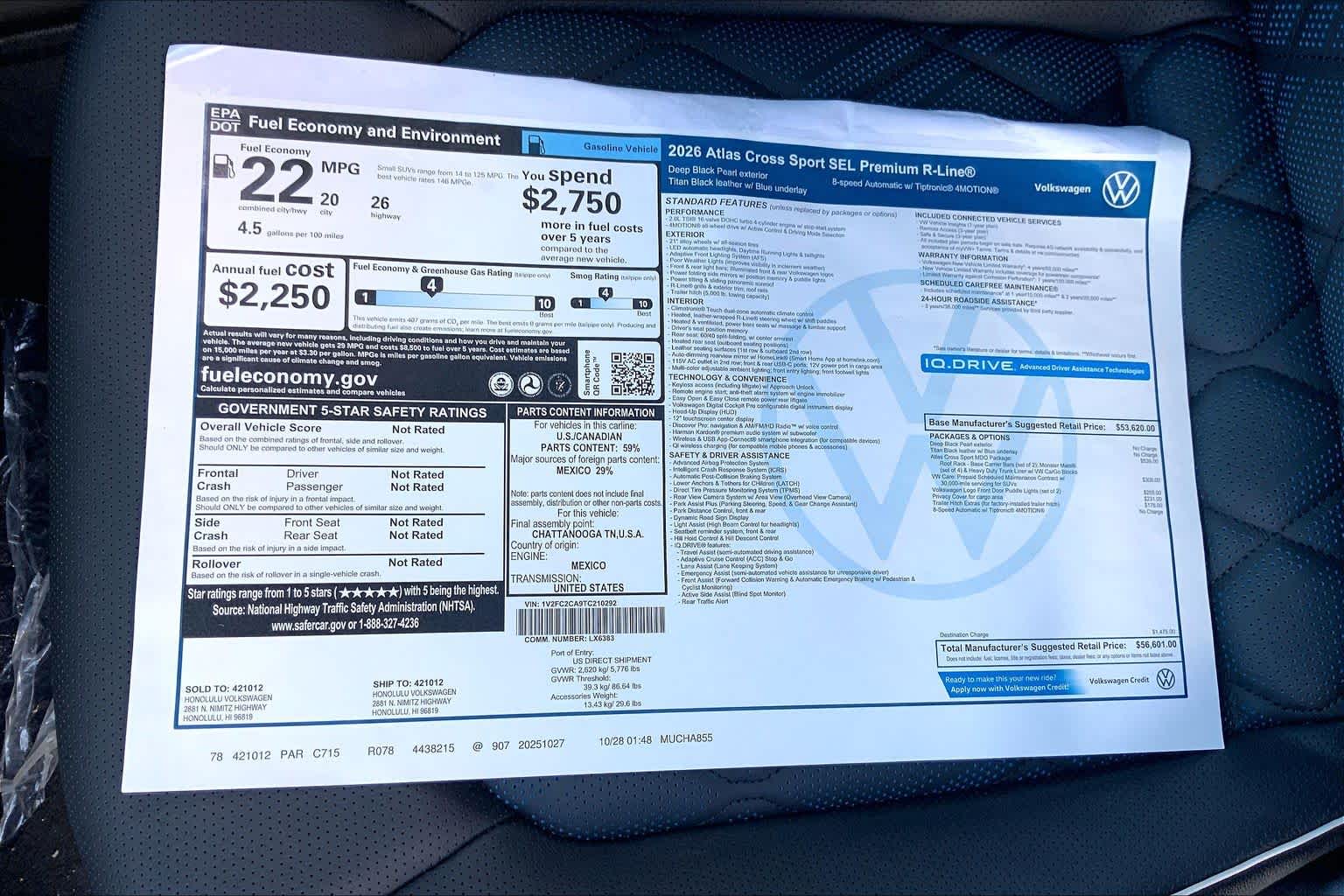 Thumbnail: 2026 Volkswagen Atlas - 23