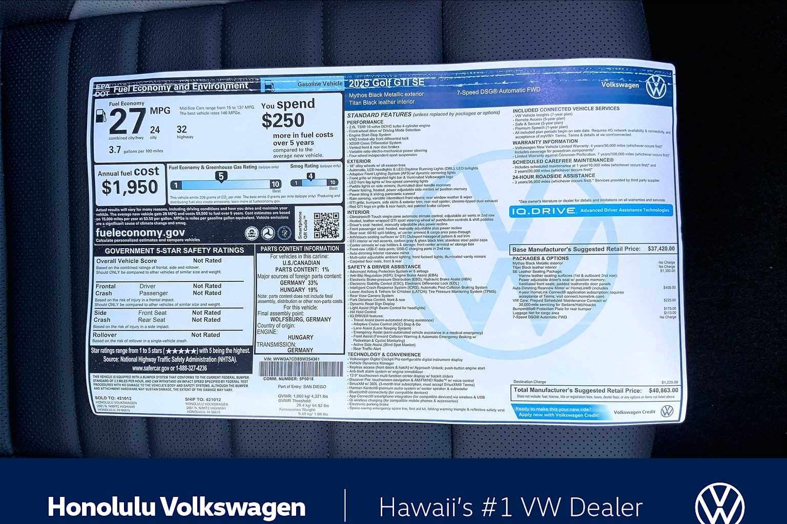 Thumbnail: 2025 Volkswagen Golf - 23