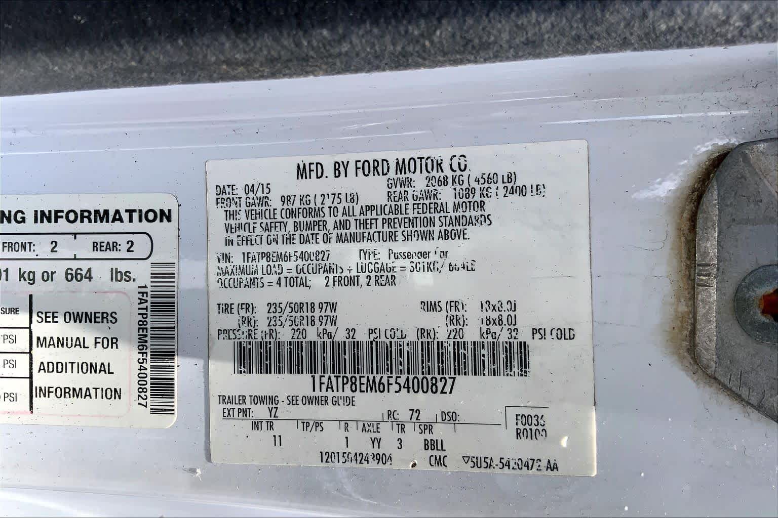 Thumbnail: 2015 Ford Mustang - 19