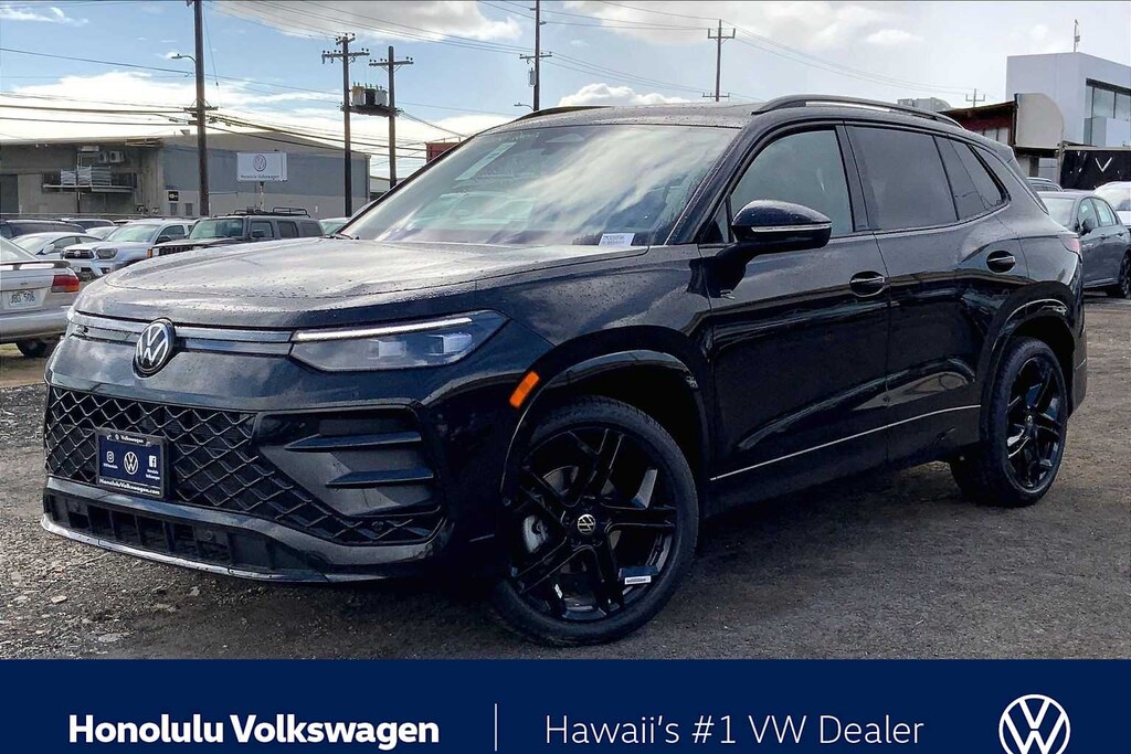 New 2026 Volkswagen Tiguan 2.0T SE R-Line Black SUV