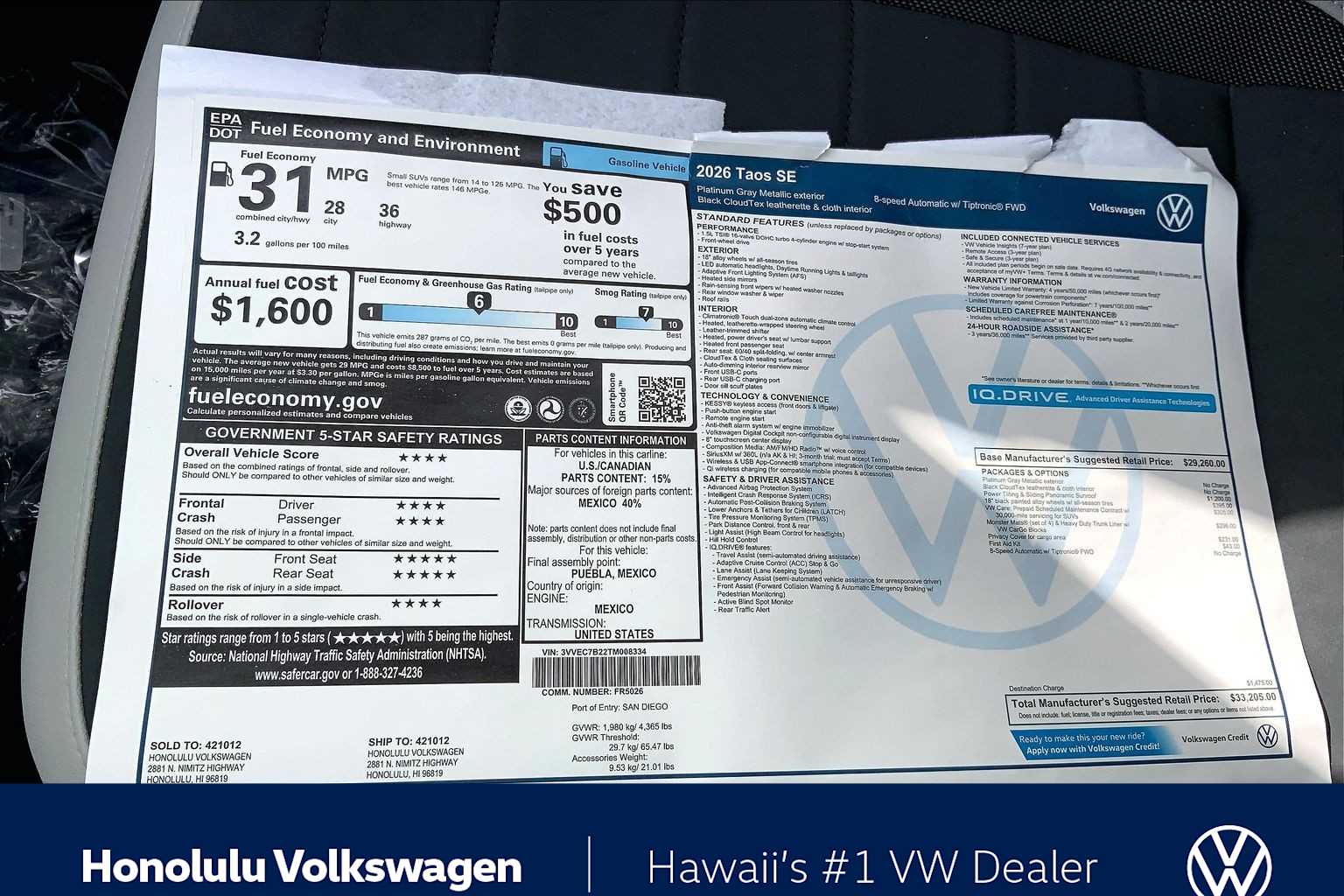 Thumbnail: 2026 Volkswagen Taos - 23