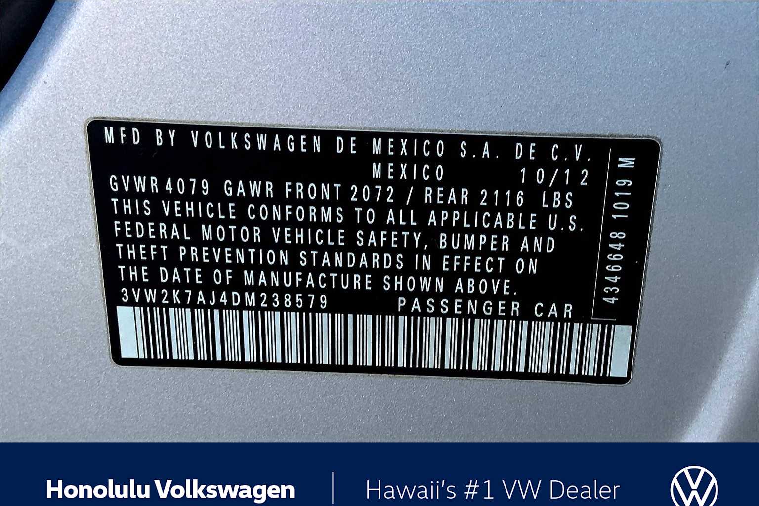 Thumbnail: 2013 Volkswagen Jetta - 19