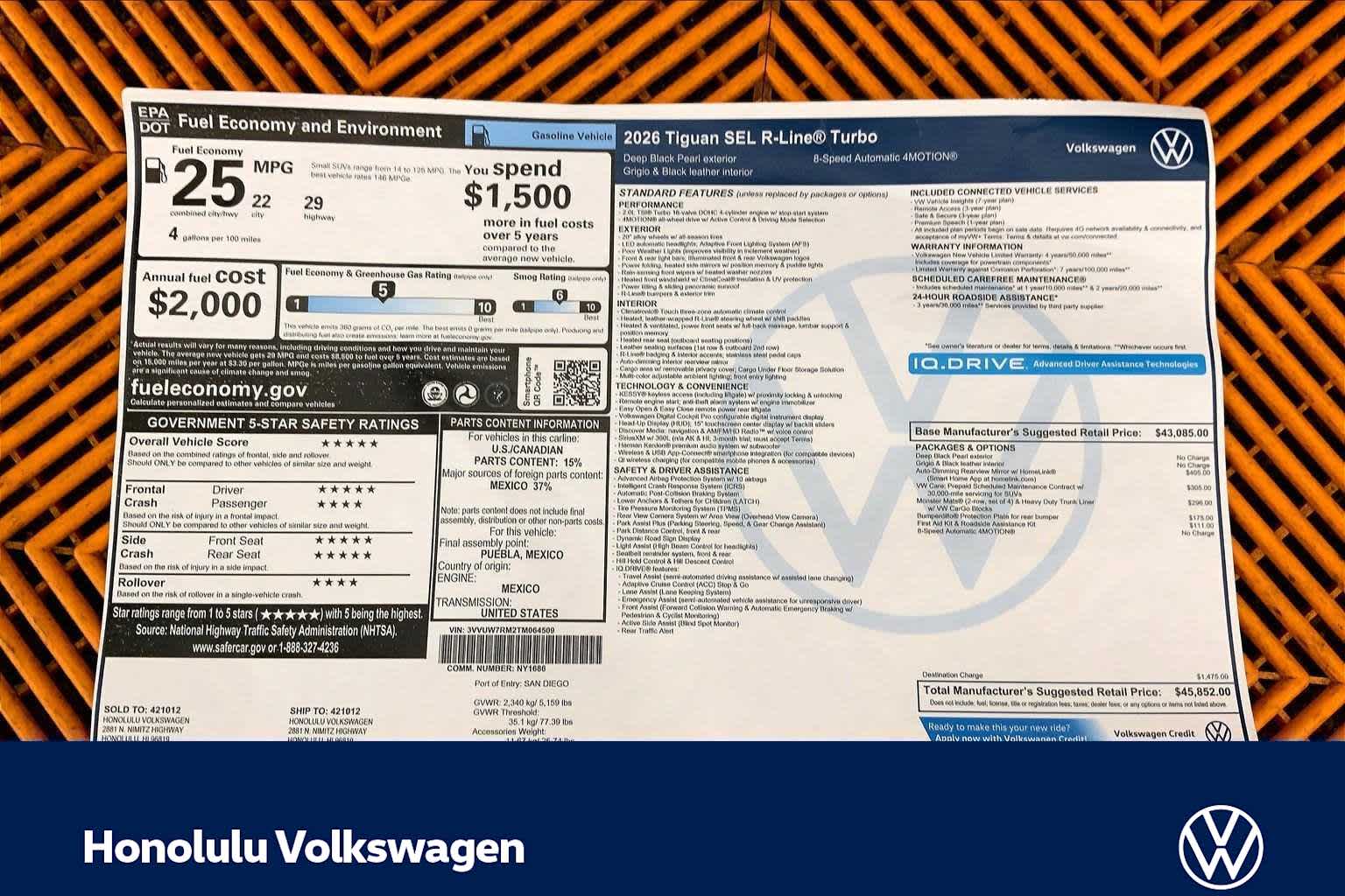Thumbnail: 2026 Volkswagen Tiguan - 23