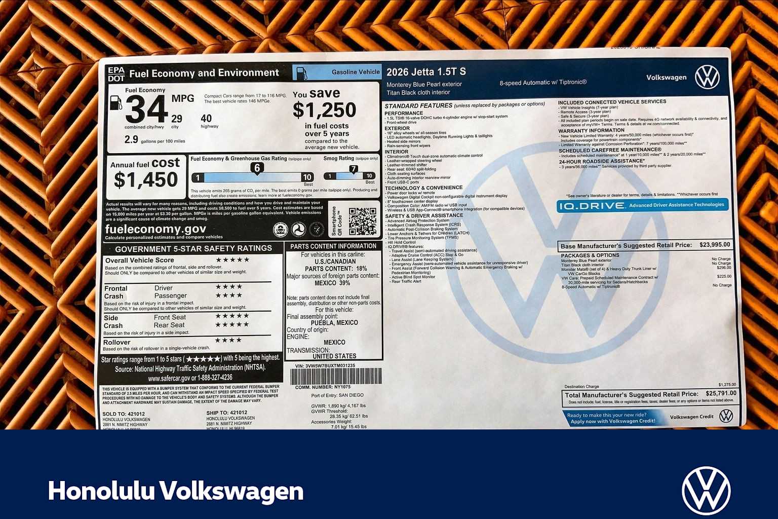 Thumbnail: 2026 Volkswagen Jetta - 23