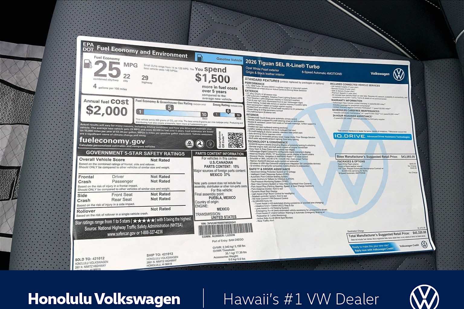 Thumbnail: 2026 Volkswagen Tiguan - 23