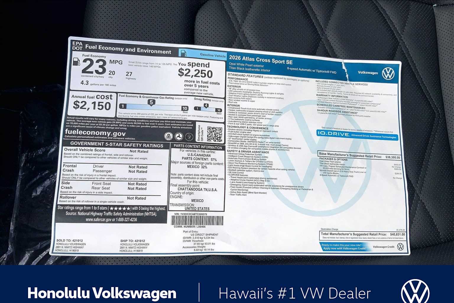 Thumbnail: 2026 Volkswagen Atlas - 23