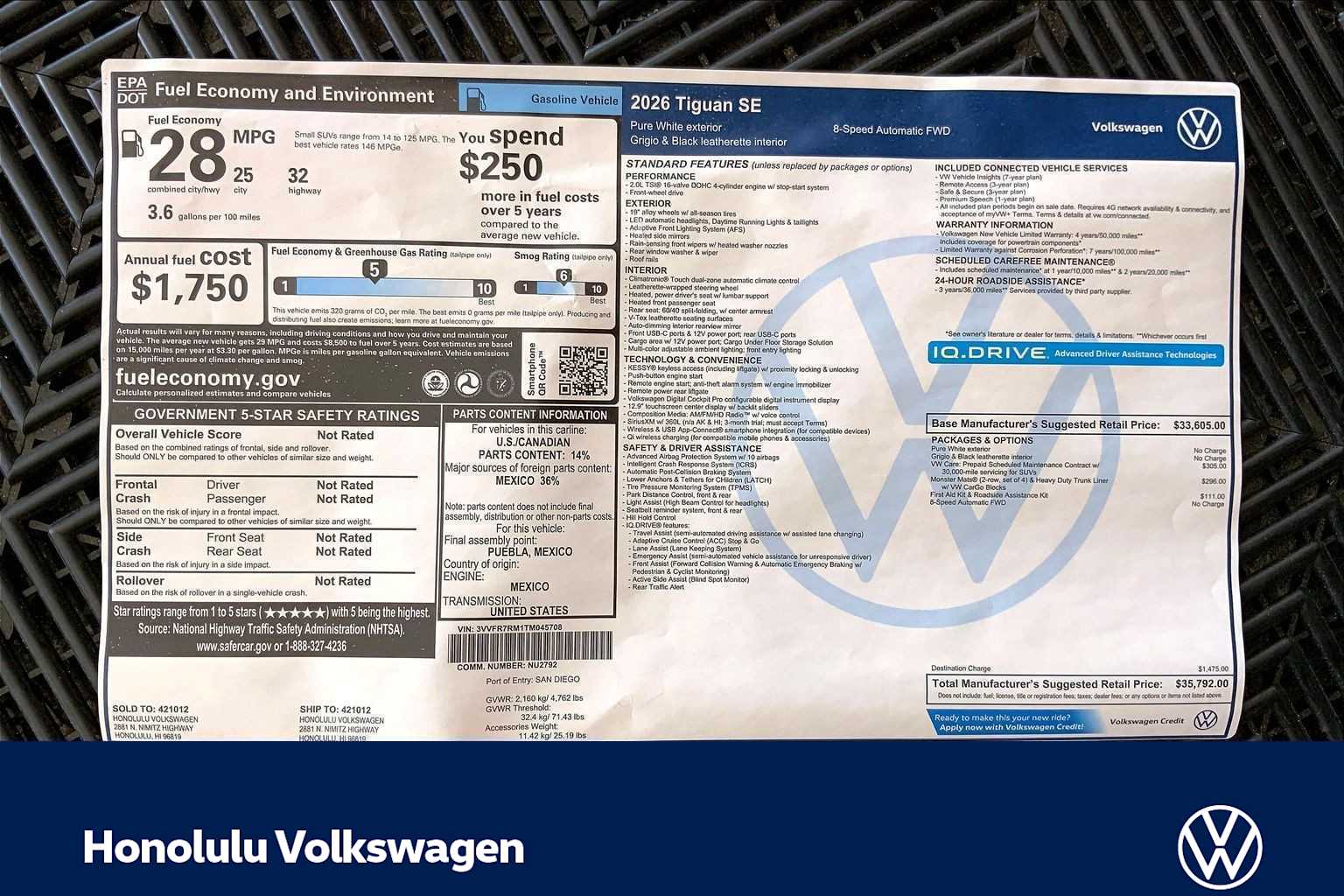 Thumbnail: 2026 Volkswagen Tiguan - 23