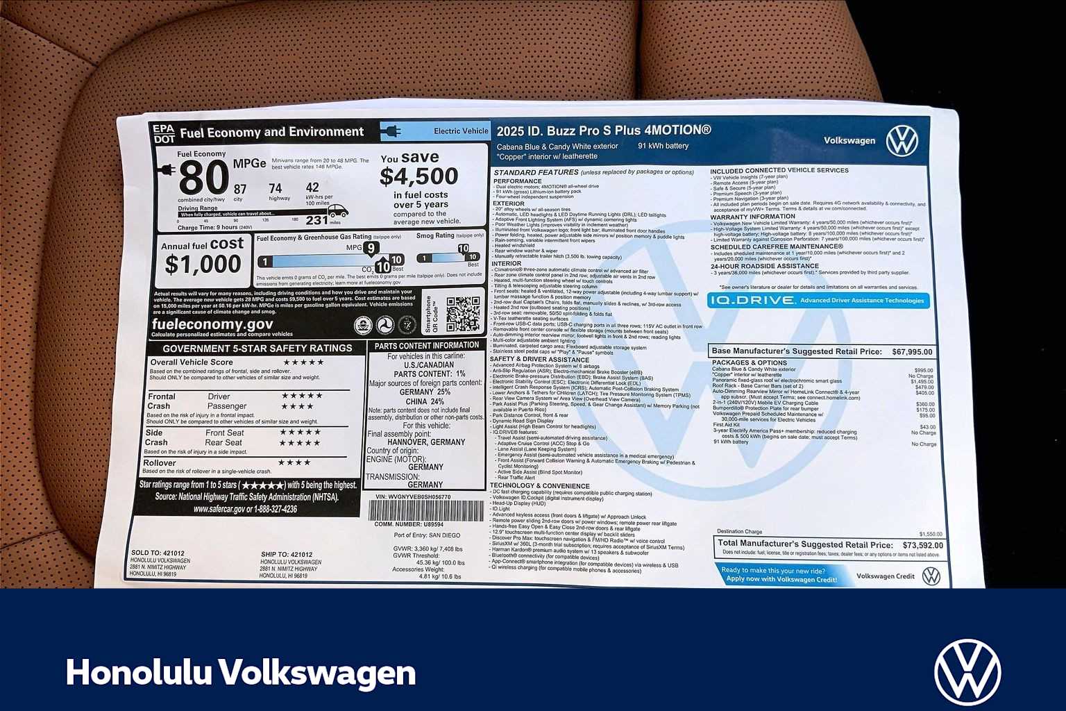 Thumbnail: 2025 Volkswagen ID.Buzz - 23