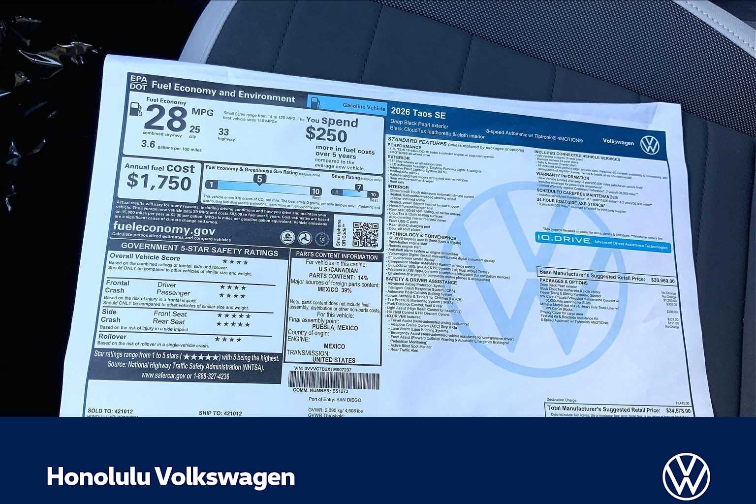 Thumbnail: 2026 Volkswagen Taos - 23