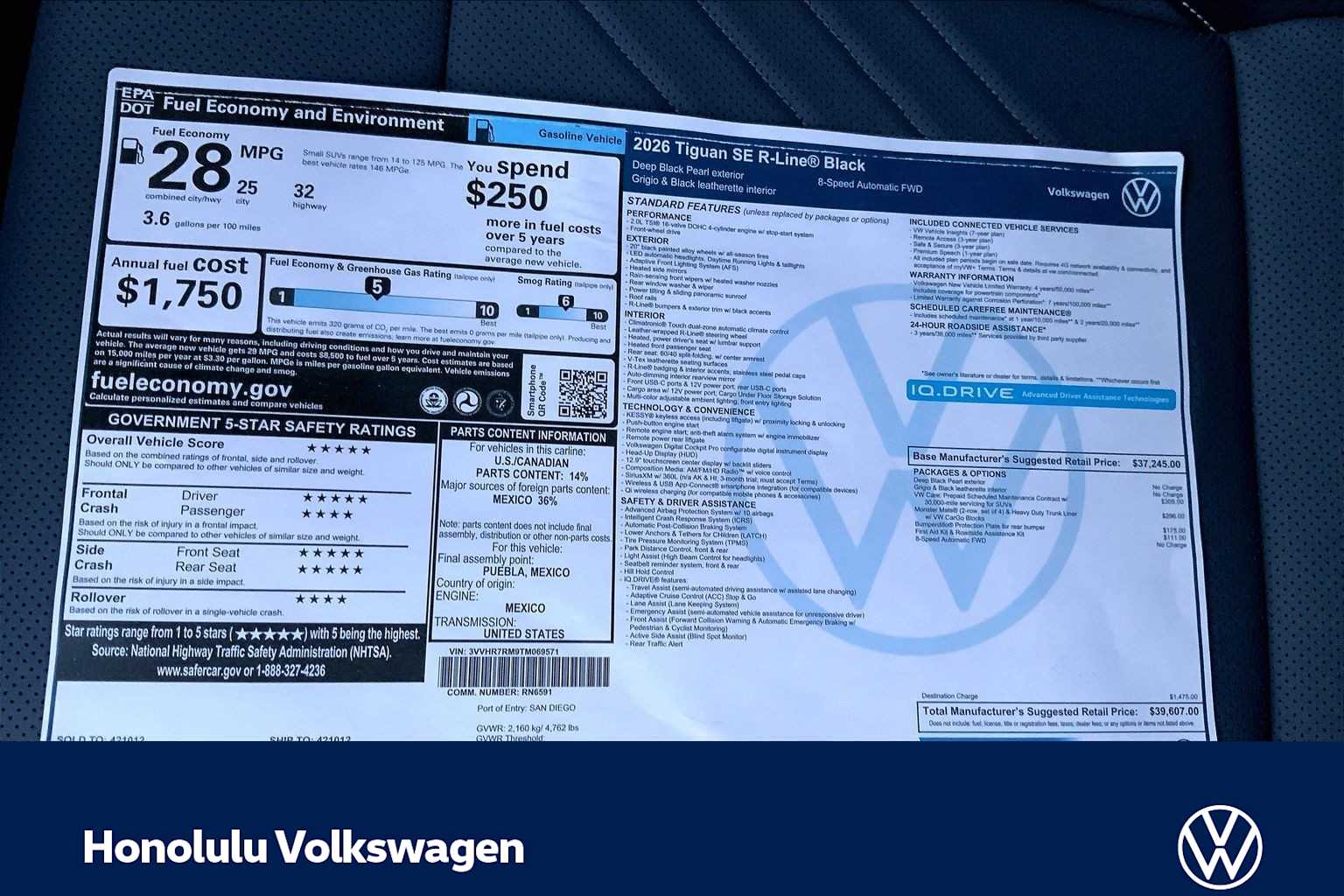 Thumbnail: 2026 Volkswagen Tiguan - 23