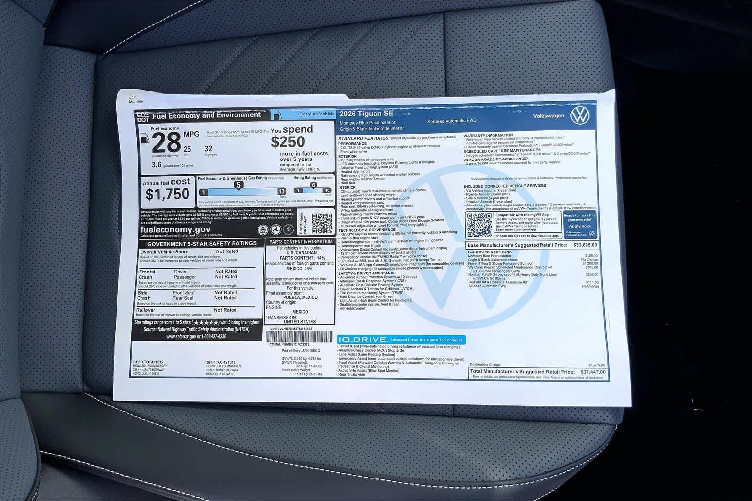 Thumbnail: 2026 Volkswagen Tiguan - 23