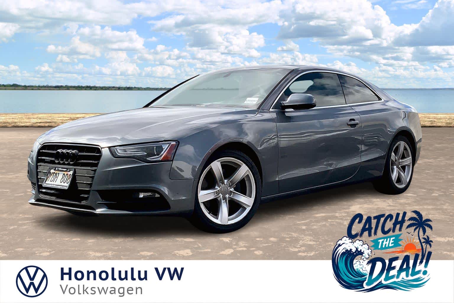 Used 2013 Audi A5 Premium with VIN WAULFAFR9DA004097 for sale in Honolulu, HI