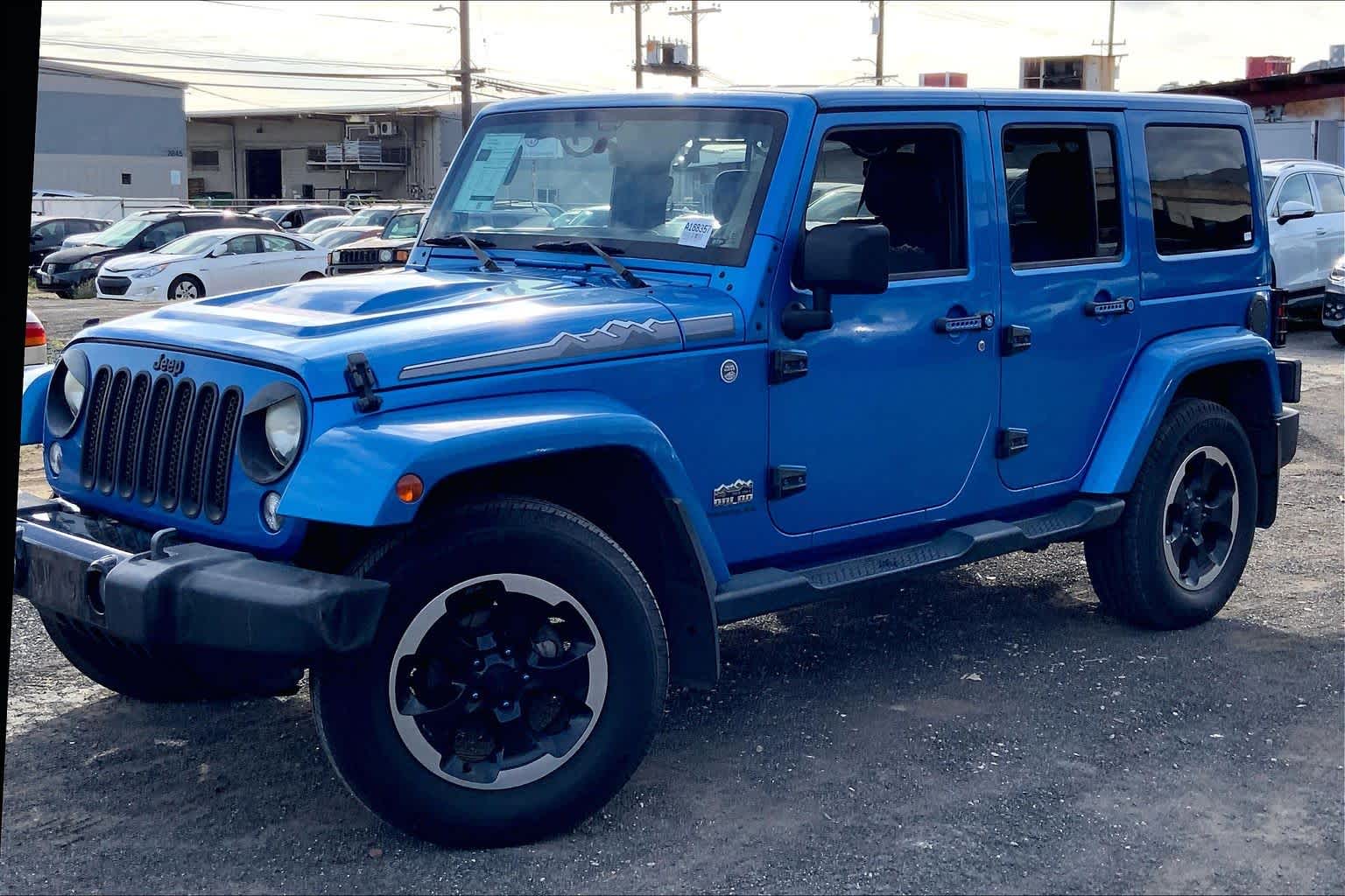 2014 Jeep Wrangler Unlimited Sahara -
                  Honolulu, HI
