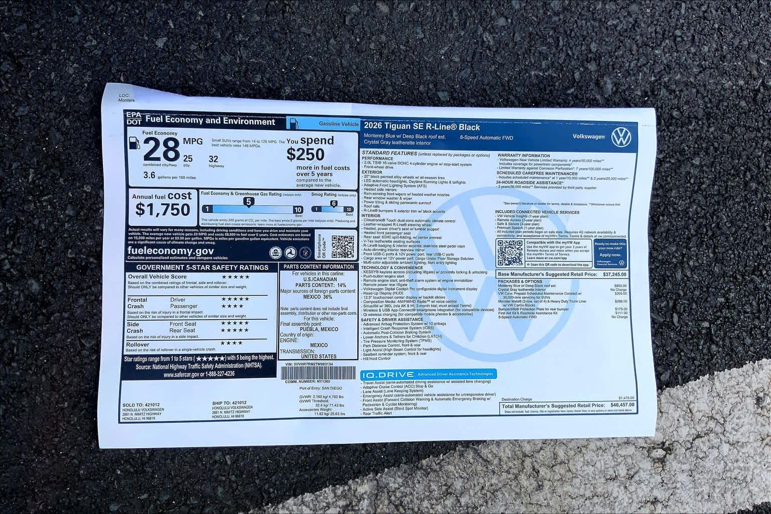 Thumbnail: 2026 Volkswagen Tiguan - 23