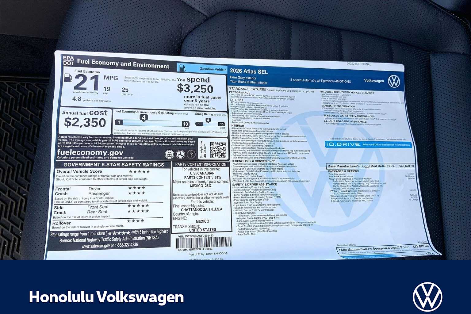 Thumbnail: 2026 Volkswagen Atlas - 23