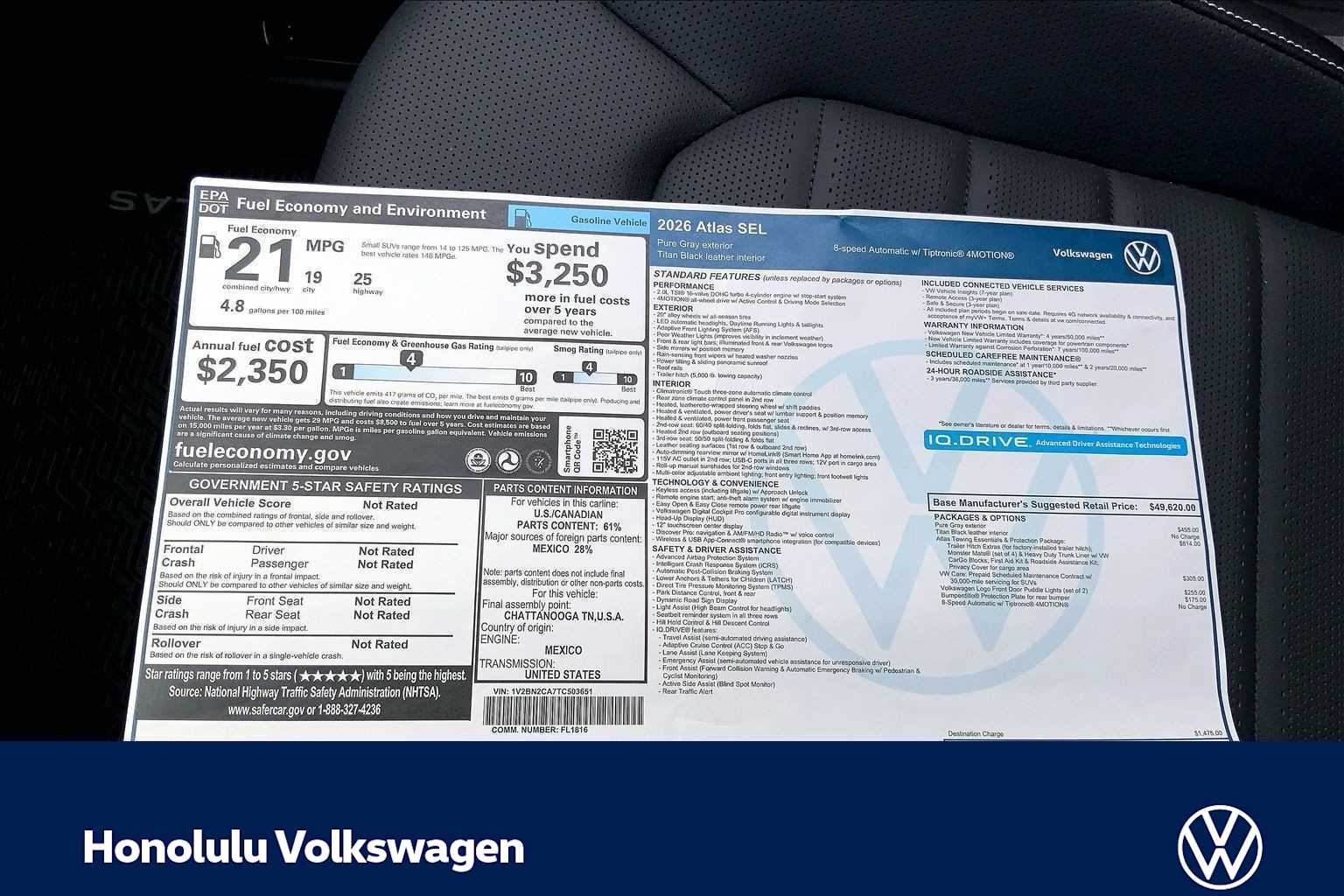 Thumbnail: 2026 Volkswagen Atlas - 23