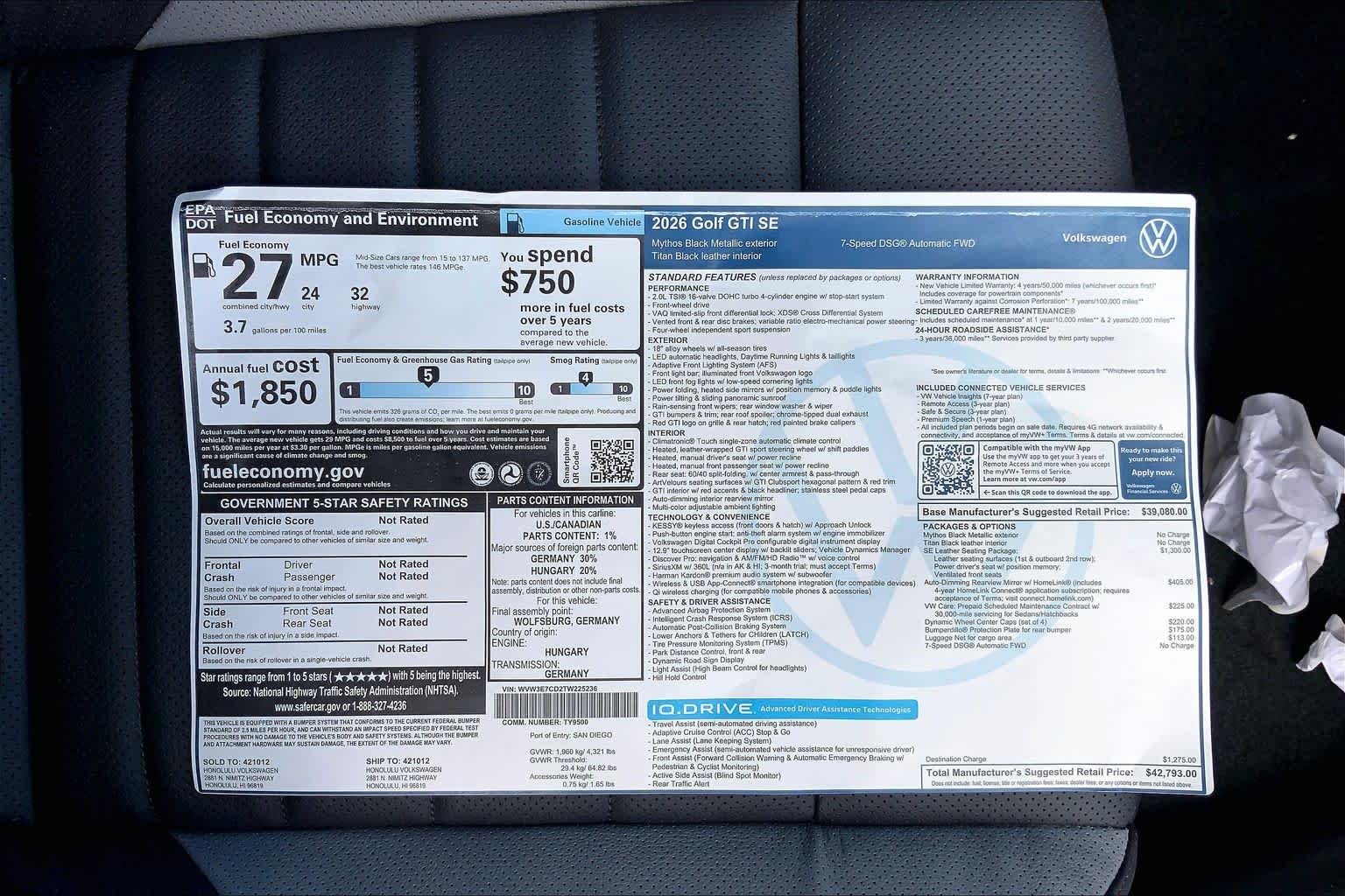Thumbnail: 2026 Volkswagen Golf - 23