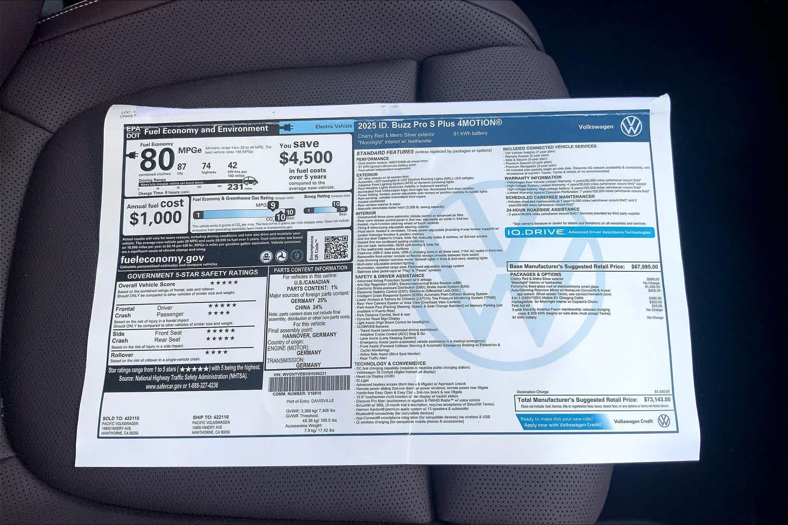 Thumbnail: 2025 Volkswagen ID.Buzz - 23