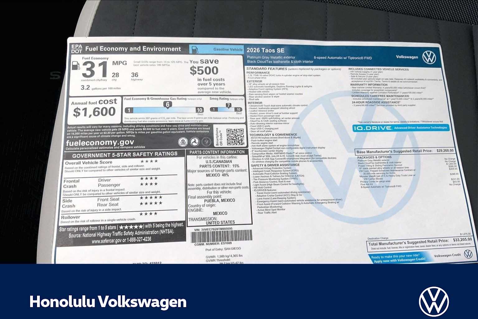 Thumbnail: 2026 Volkswagen Taos - 23