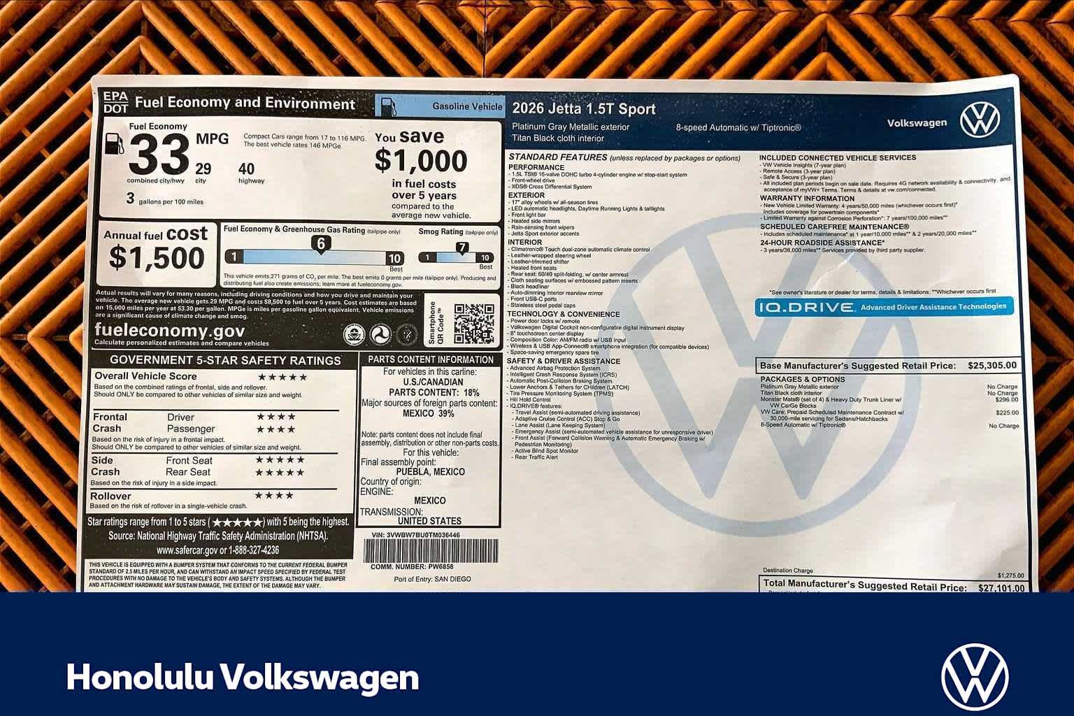 Thumbnail: 2026 Volkswagen Jetta - 23