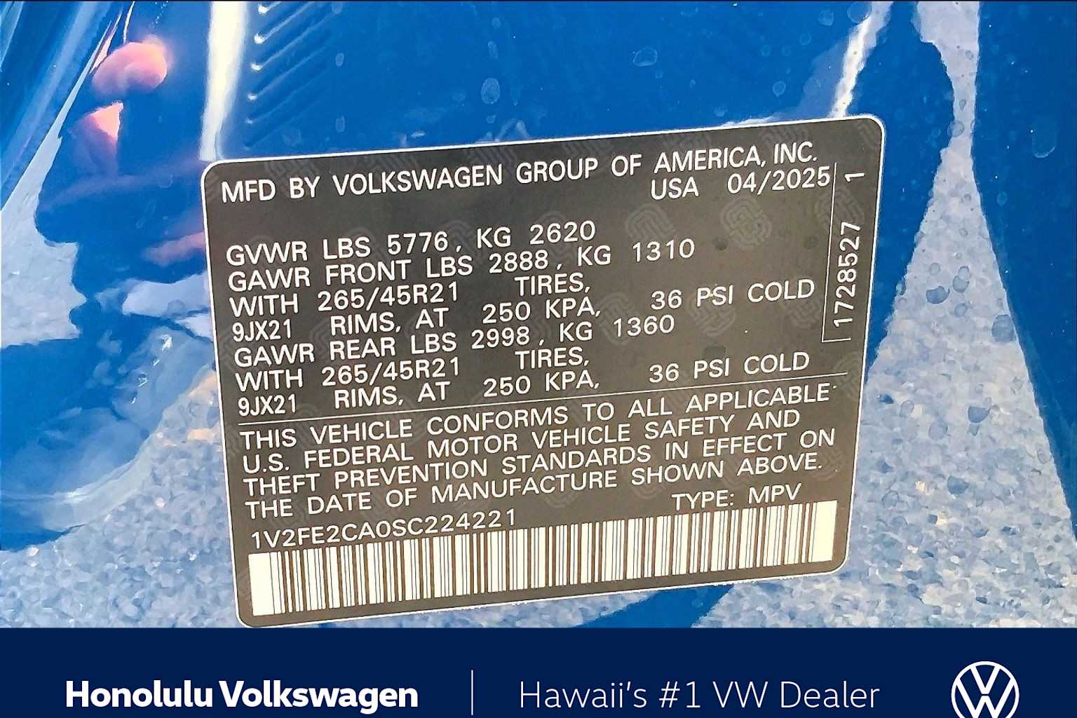 Thumbnail: 2025 Volkswagen Atlas - 22