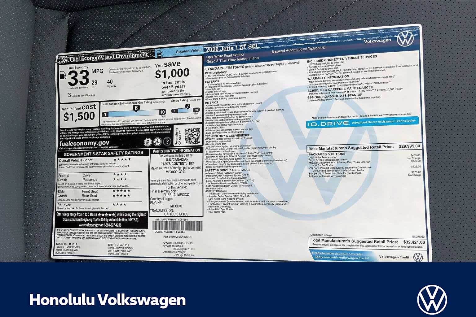 Thumbnail: 2026 Volkswagen Jetta - 23