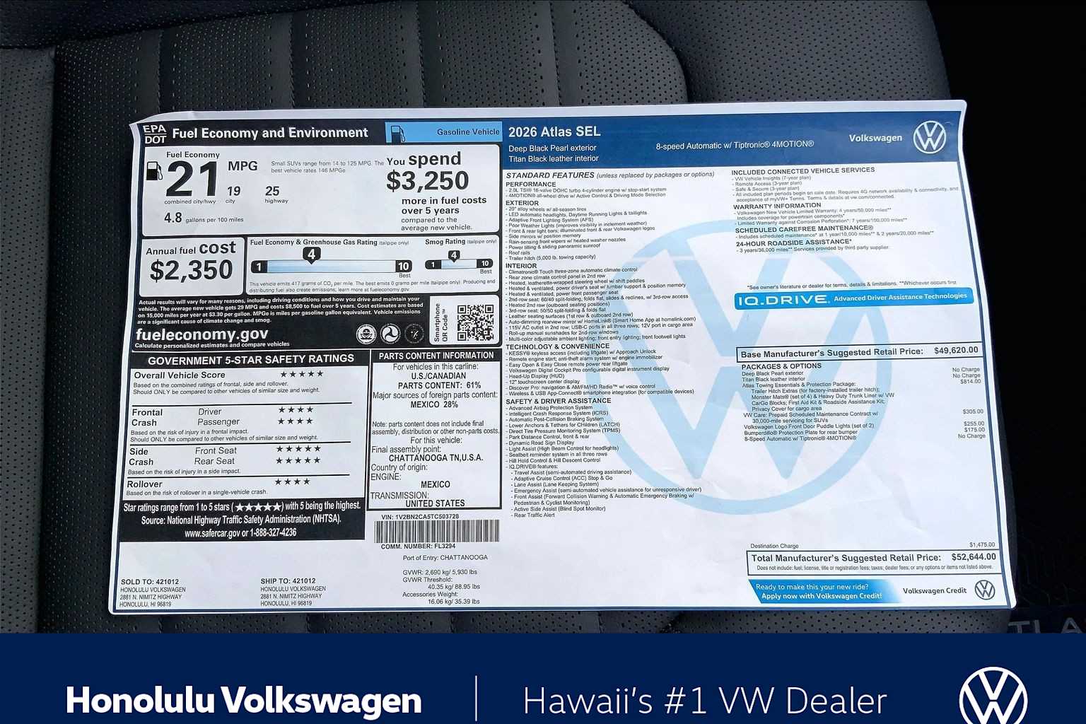 Thumbnail: 2026 Volkswagen Atlas - 23