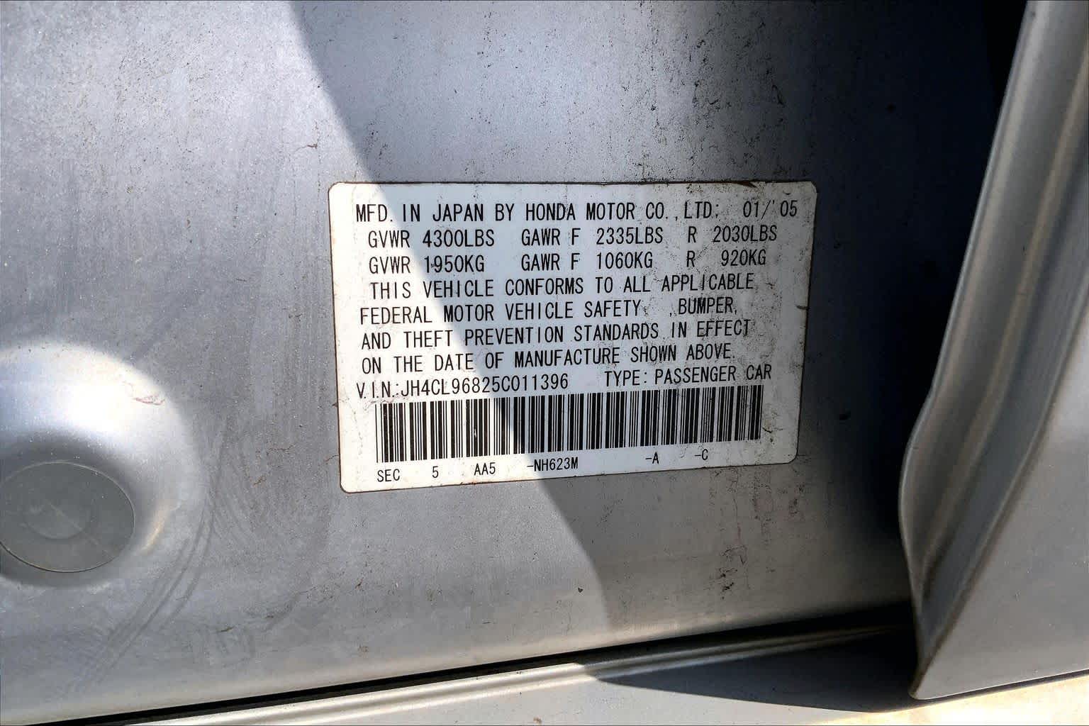 Thumbnail: 2005 Acura TSX - 19