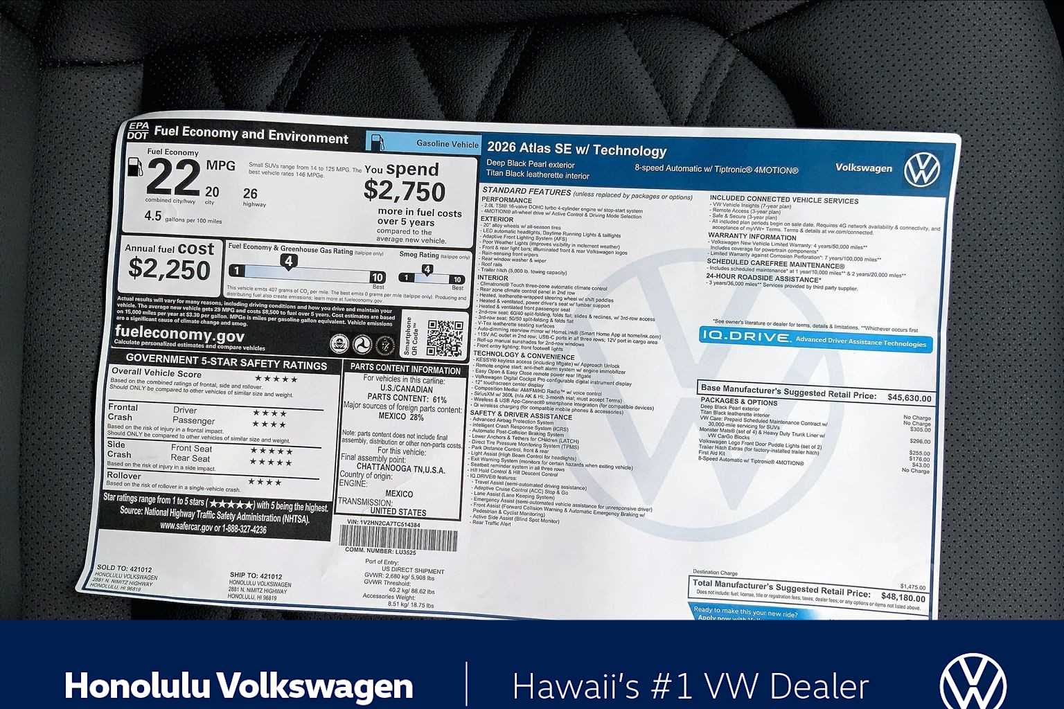 Thumbnail: 2026 Volkswagen Atlas - 23