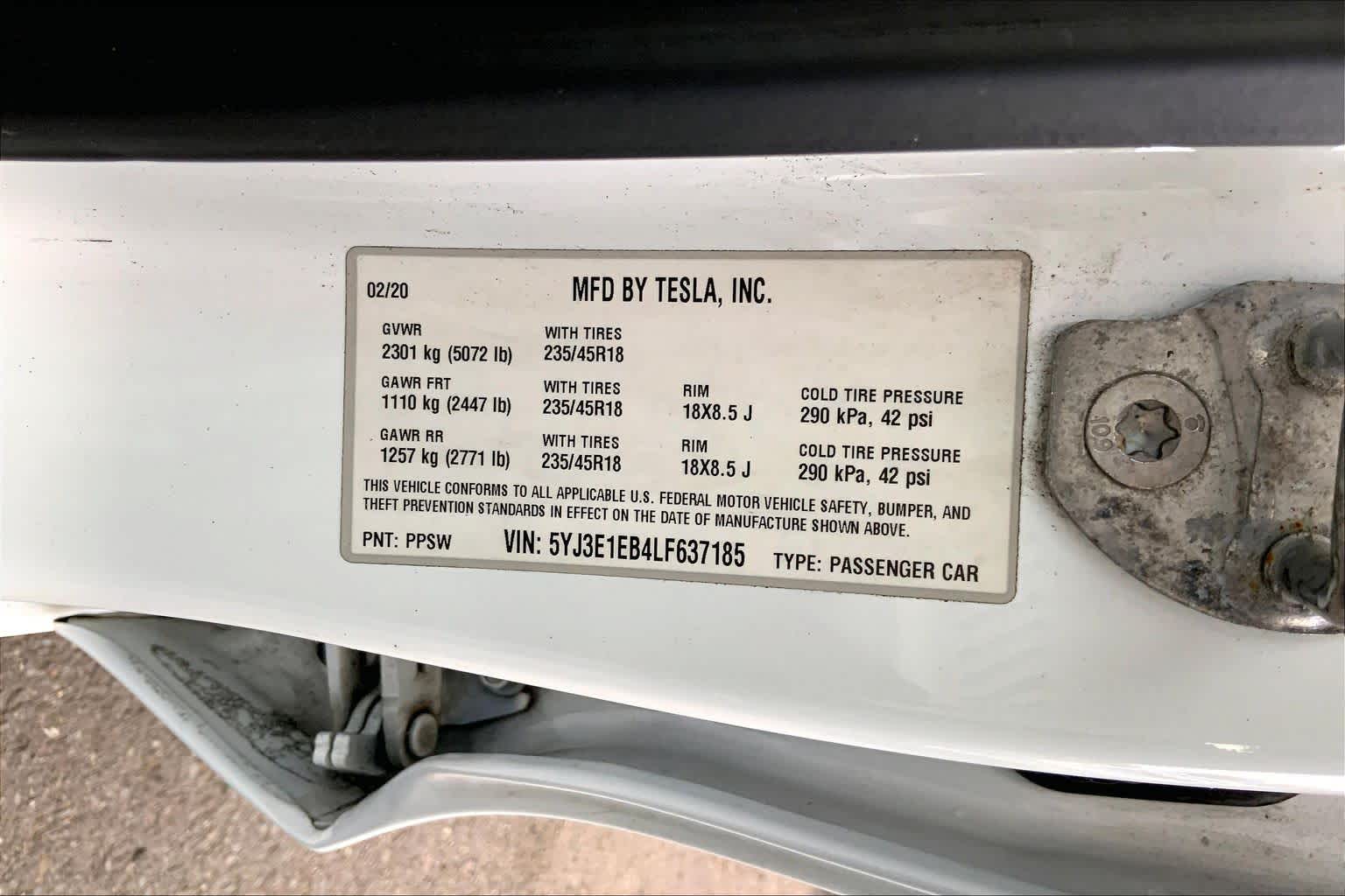 Thumbnail: 2020 Tesla Model 3 - 20
