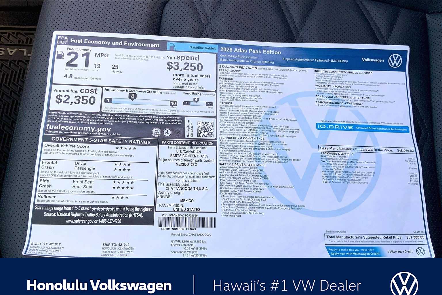 Thumbnail: 2026 Volkswagen Atlas - 23