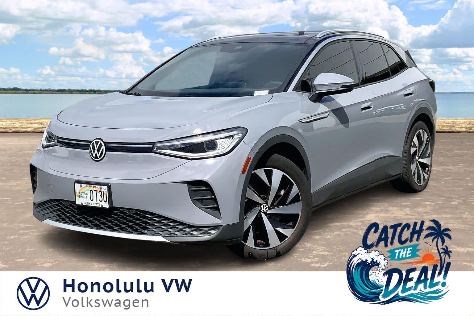 Used 2021 Volkswagen ID.4 PRO S with VIN WVGKMPE22MP056739 for sale in Honolulu, HI